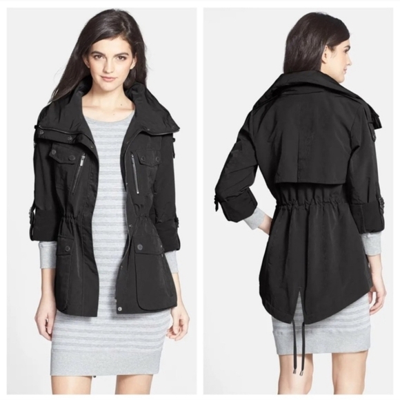 BCBG MaxAzria Brooke Utility Cargo Women's Jacket - Picture 1 of 17